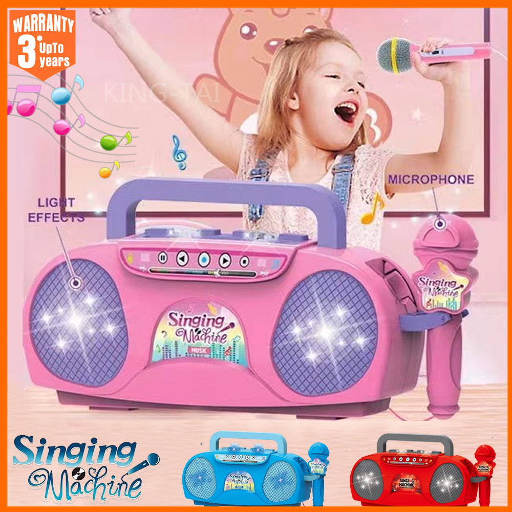 Kids Outdoor Instruments - Çocuklar Mikrofon Karaoke Makinesi Müzik Enstrümanı