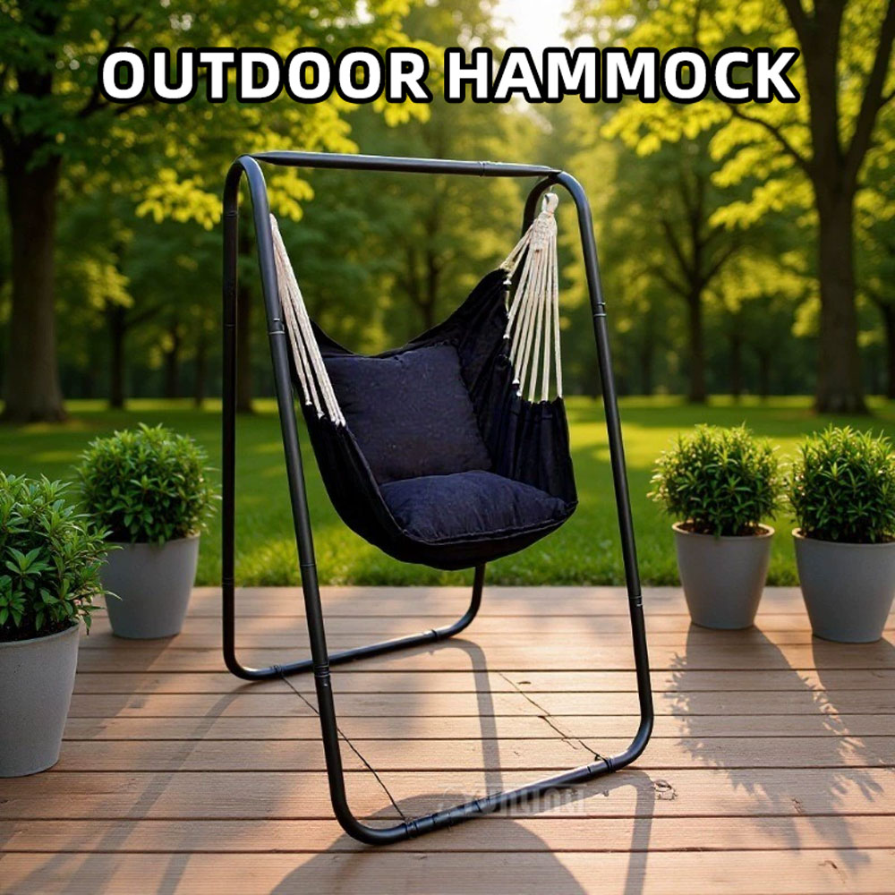 Kids Outdoor Hammock Chair - Salıncak Standlı Hamak Asılı Sandalye, Kolay