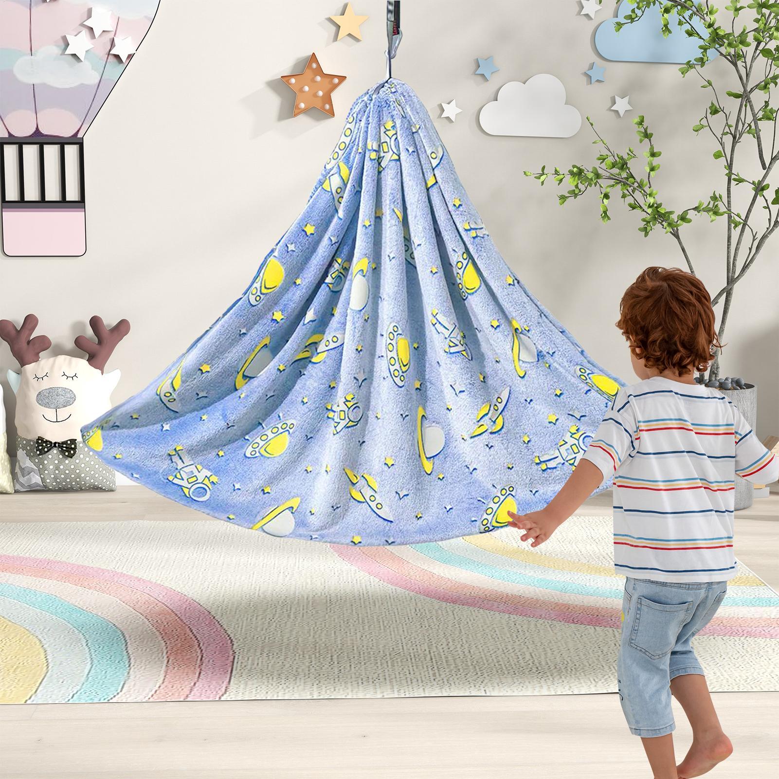 Kids Outdoor Hammock Chair - Çocuklar için salıncak sandalye karanlıkta parlayan