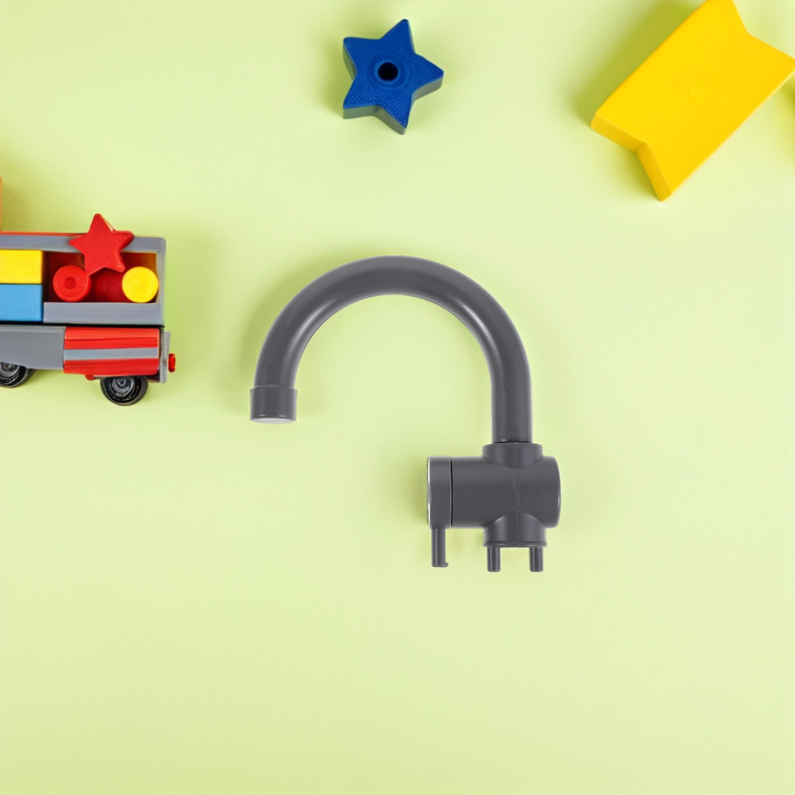 Kids Outdoor Sink - 3 Parçalı Çocuk Mutfak Lavabo Bataryası