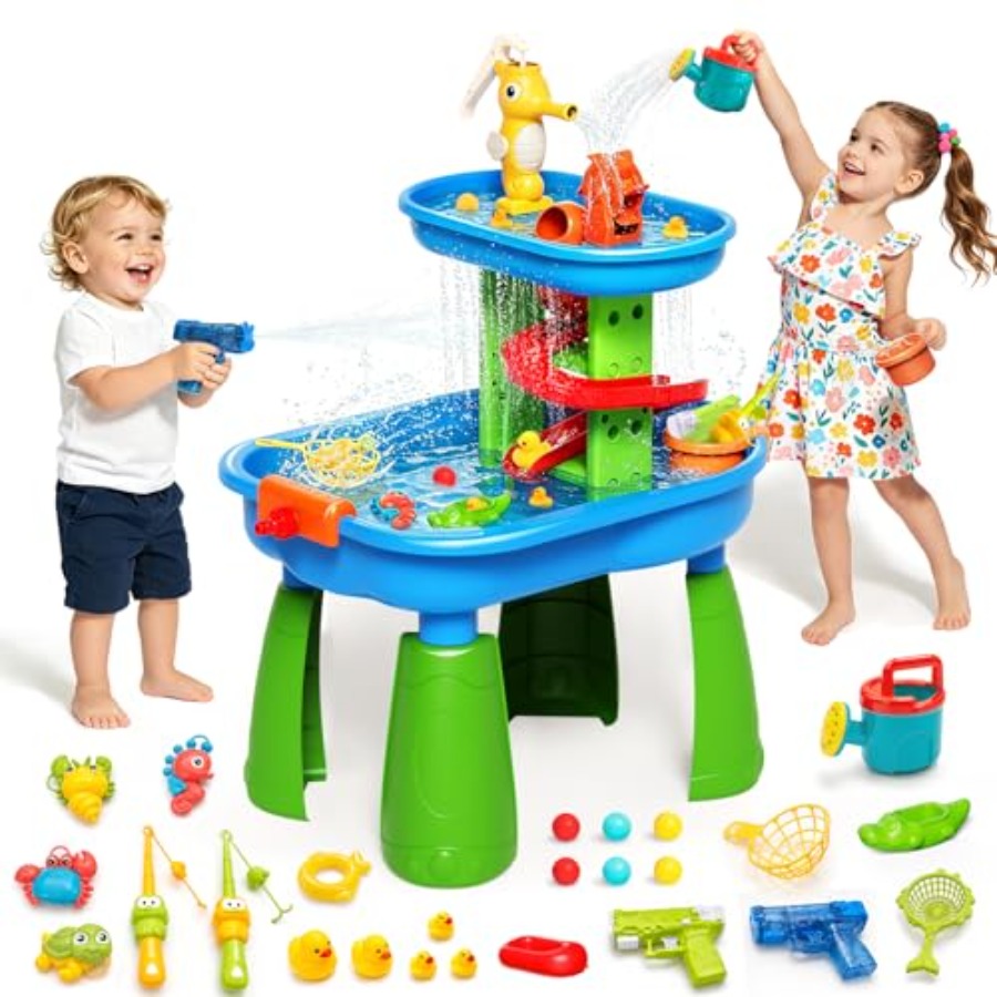 Kids Outdoor Sensory Table - 3-8 yaş arası çocuklar için açık