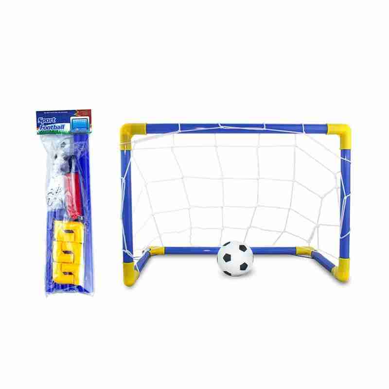 Kids Outdoor Frame - Mini Katlanır Futbol Kalesi Ağı Plastik