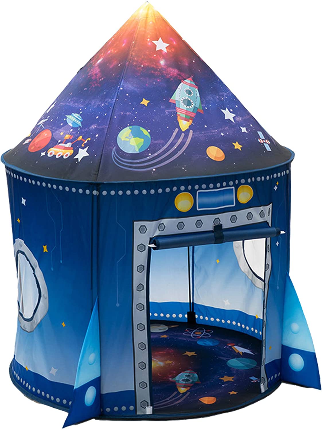 Kids Outdoor Tunnel - Roket Gemi Çocuk Çadırı Pop Up