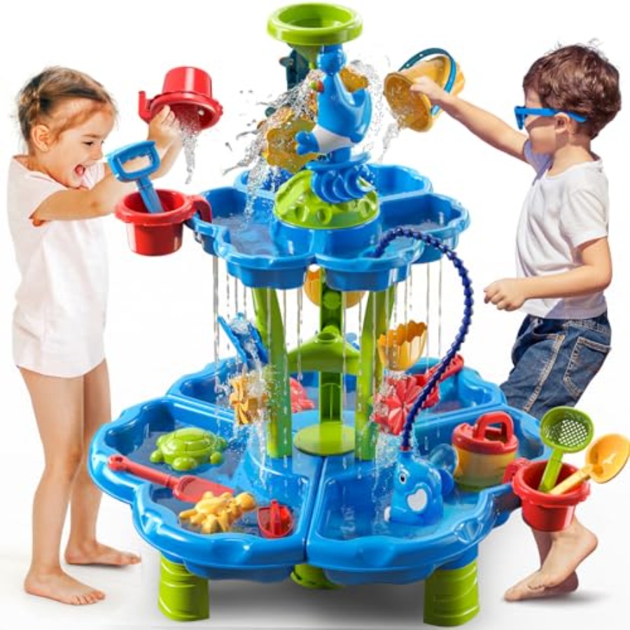 Kids Outdoor Sensory Table - 3-8 yaş arası çocuklar için açık