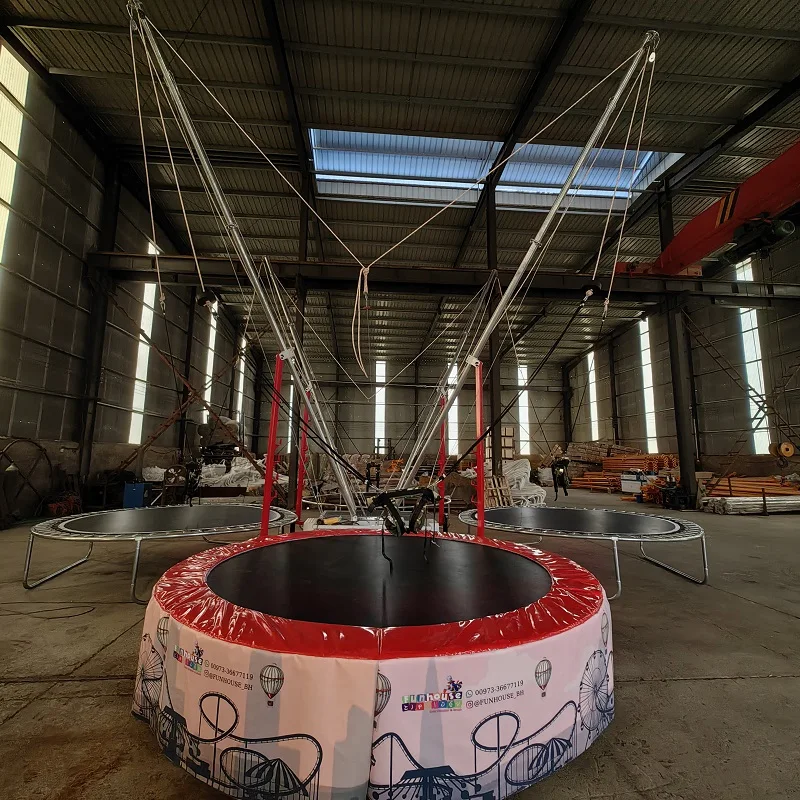 Yeni Tasarım 4 Kişilik Yuvarla - Kids Indoor Outdoor Trampoline incelemesi ve fiyatı