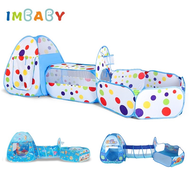 IMBABY 3'ü 1 Arada Top Havuzu  - Kids Outdoor Tunnel incelemesi ve fiyatı