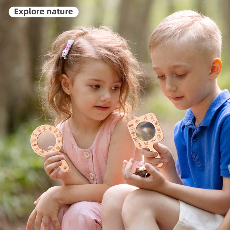 Ahşap Büyüteç Seti Hayvan Bitk - Kids Outdoor Nature Toys incelemesi ve fiyatı