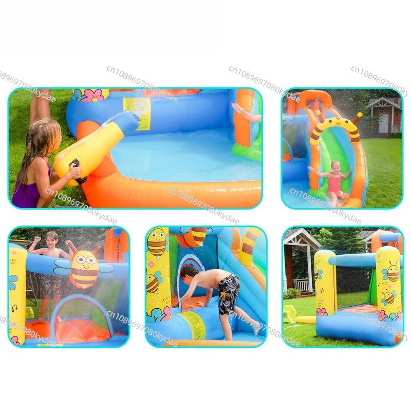Şişme Zıplama Şatosu Su Parkı  - Kids Indoor Outdoor Trampoline incelemesi ve fiyatı
