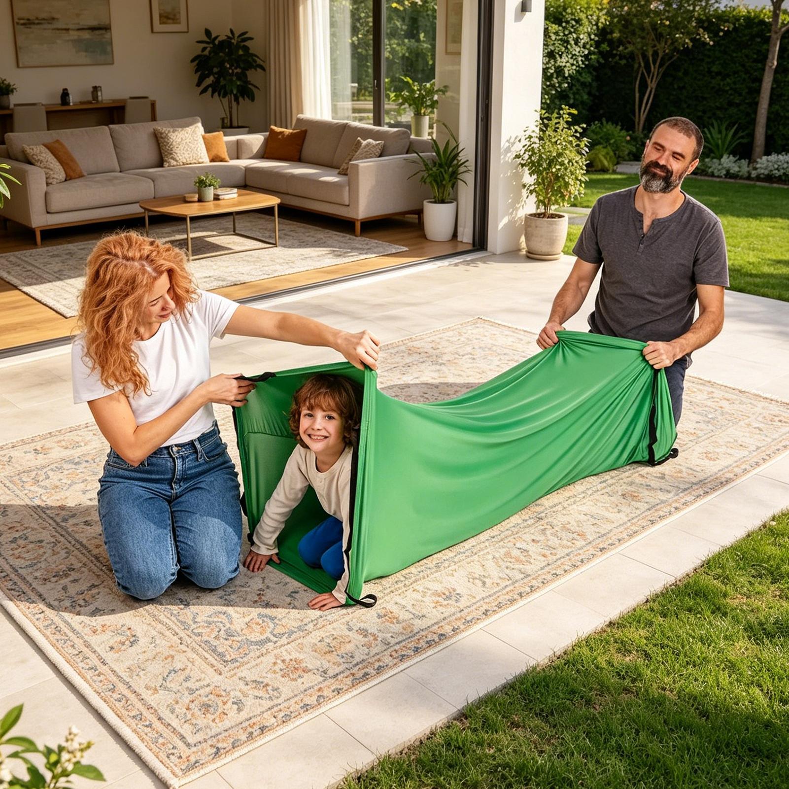 Çocuklar İçin Tünel Kumaş Geçi - Kids Outdoor Tunnel incelemesi ve fiyatı