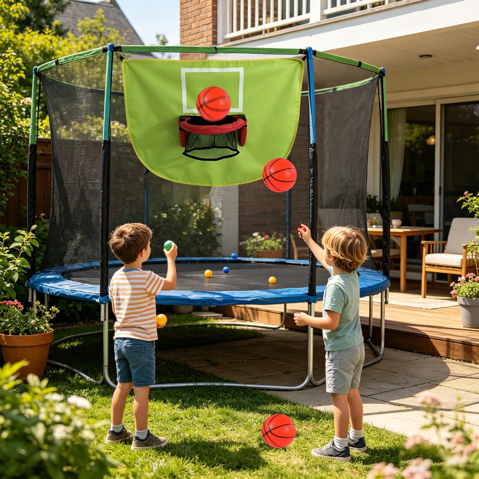 Pompalı Trambolin Potası 3 Top - Kids Indoor Outdoor Trampoline incelemesi ve fiyatı