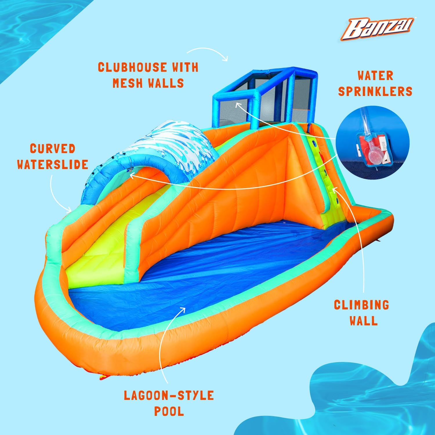 Büyük Açık Hava Şişme Su Parkı - Kids Outdoor Tunnel incelemesi ve fiyatı