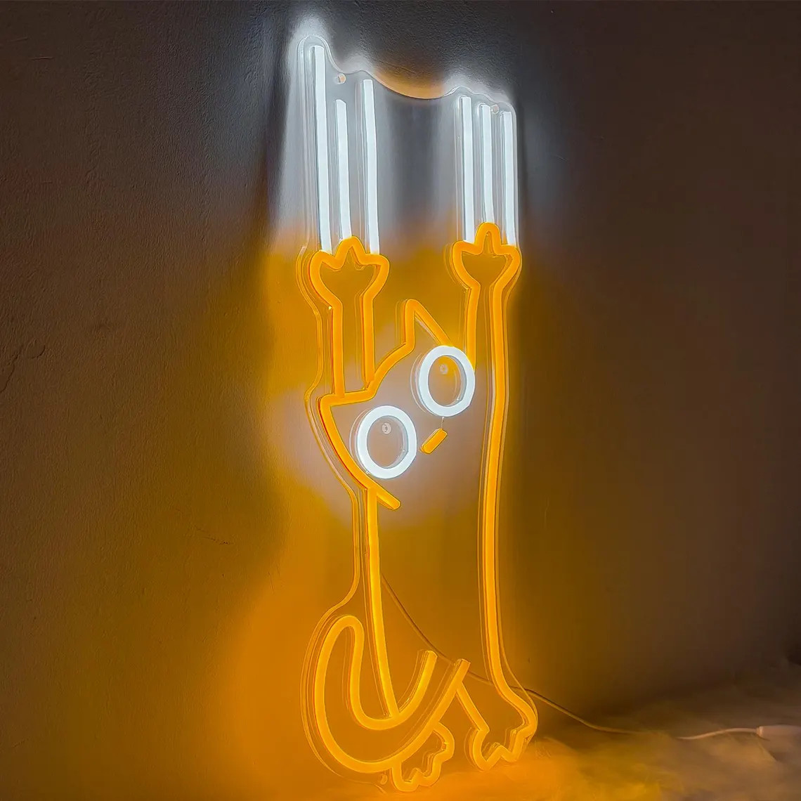 Tırmanan Kedi Neon Tabelası, Ö - Kids Outdoor Climbing Wall incelemesi ve fiyatı
