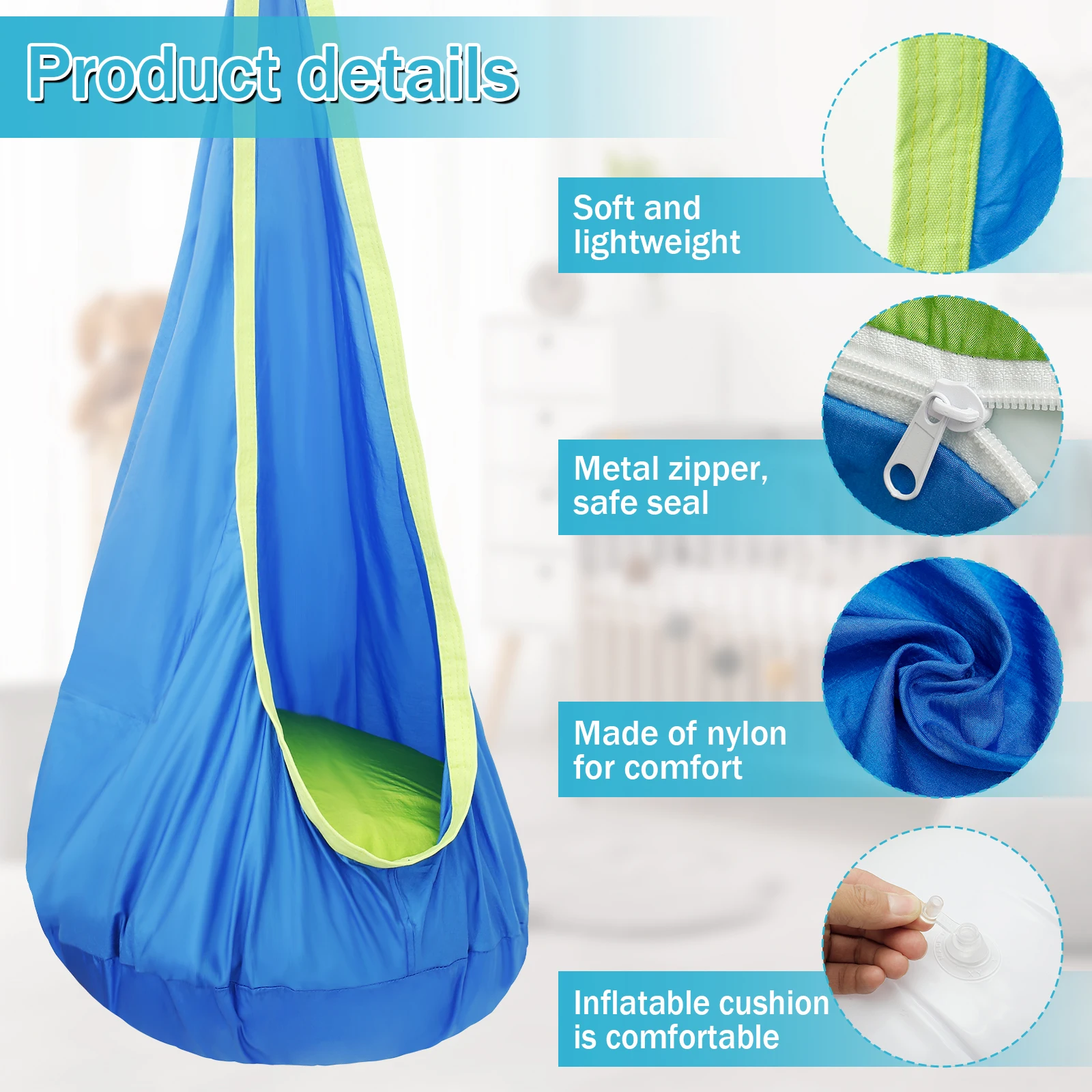 Sandalye Duyusal Salıncak Sand - Kids Outdoor Hammock Chair incelemesi ve fiyatı
