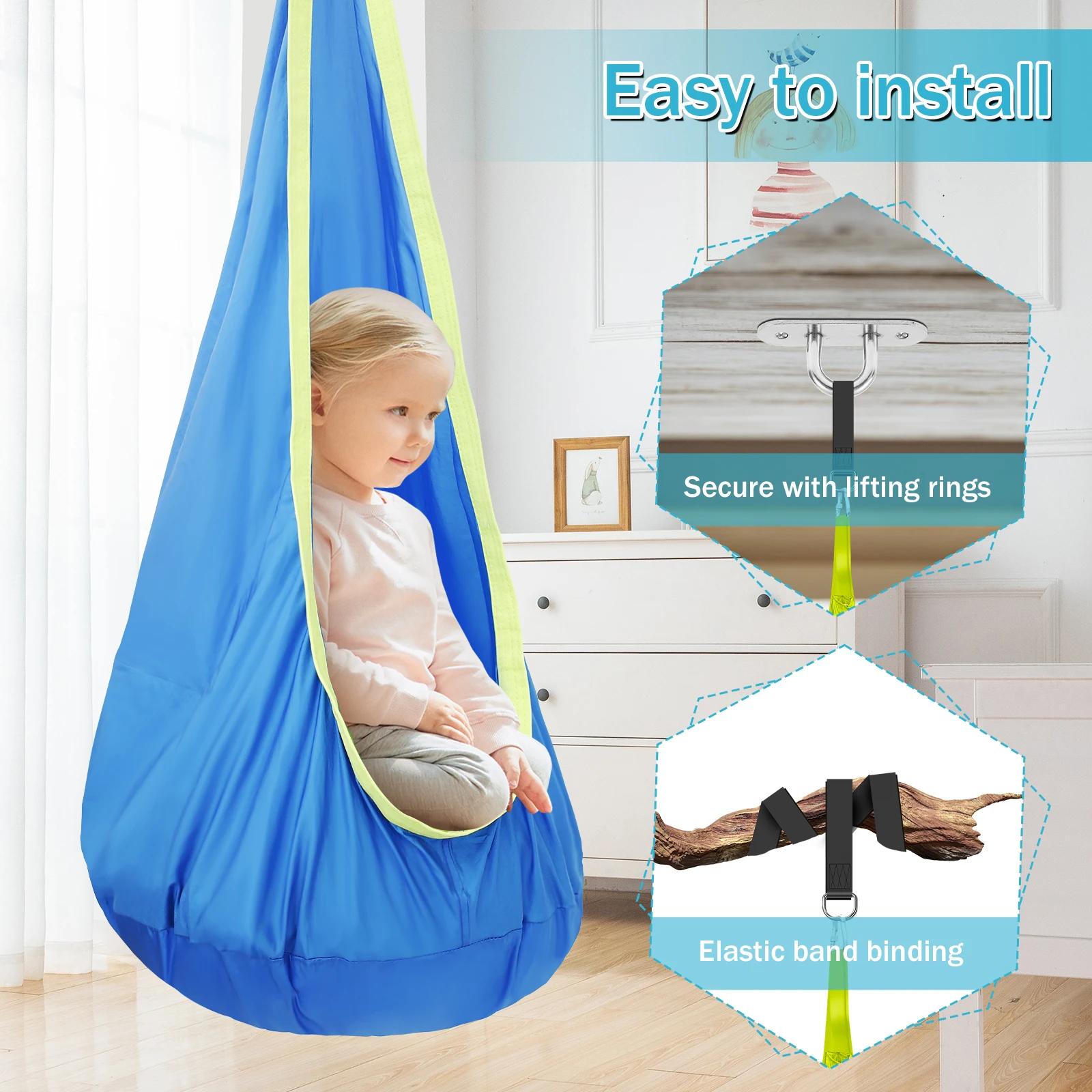 Sandalye Duyusal Salıncak Sand - Kids Outdoor Hammock Chair incelemesi ve fiyatı