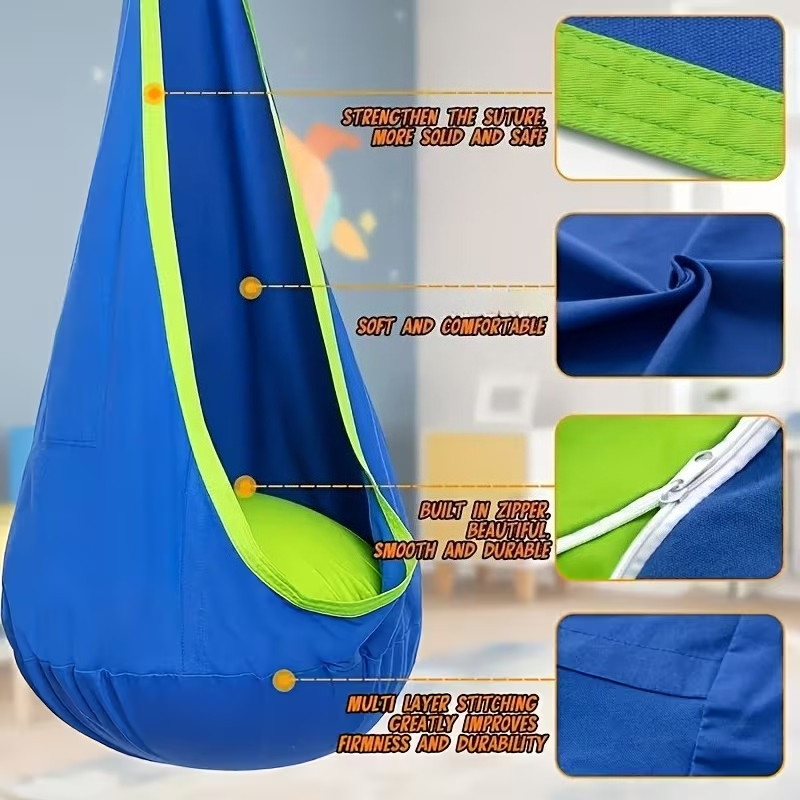 Çocuklar için Asılı Sandalye,  - Kids Outdoor Hammock Chair incelemesi ve fiyatı