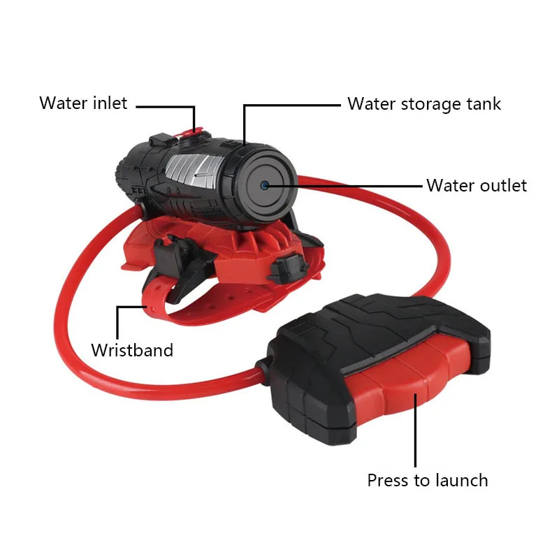 Su tabancası örümcek başlatıcı - Kids Outdoor Nature Toys incelemesi ve fiyatı