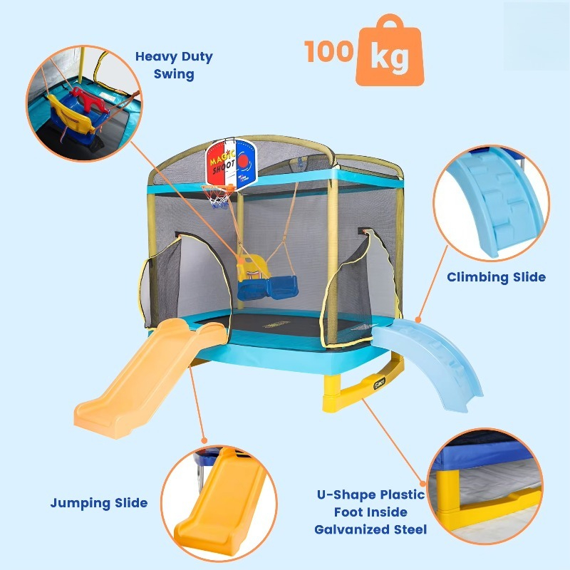 Toptan Trambolin Açık Hava Çoc - Kids Indoor Outdoor Trampoline incelemesi ve fiyatı